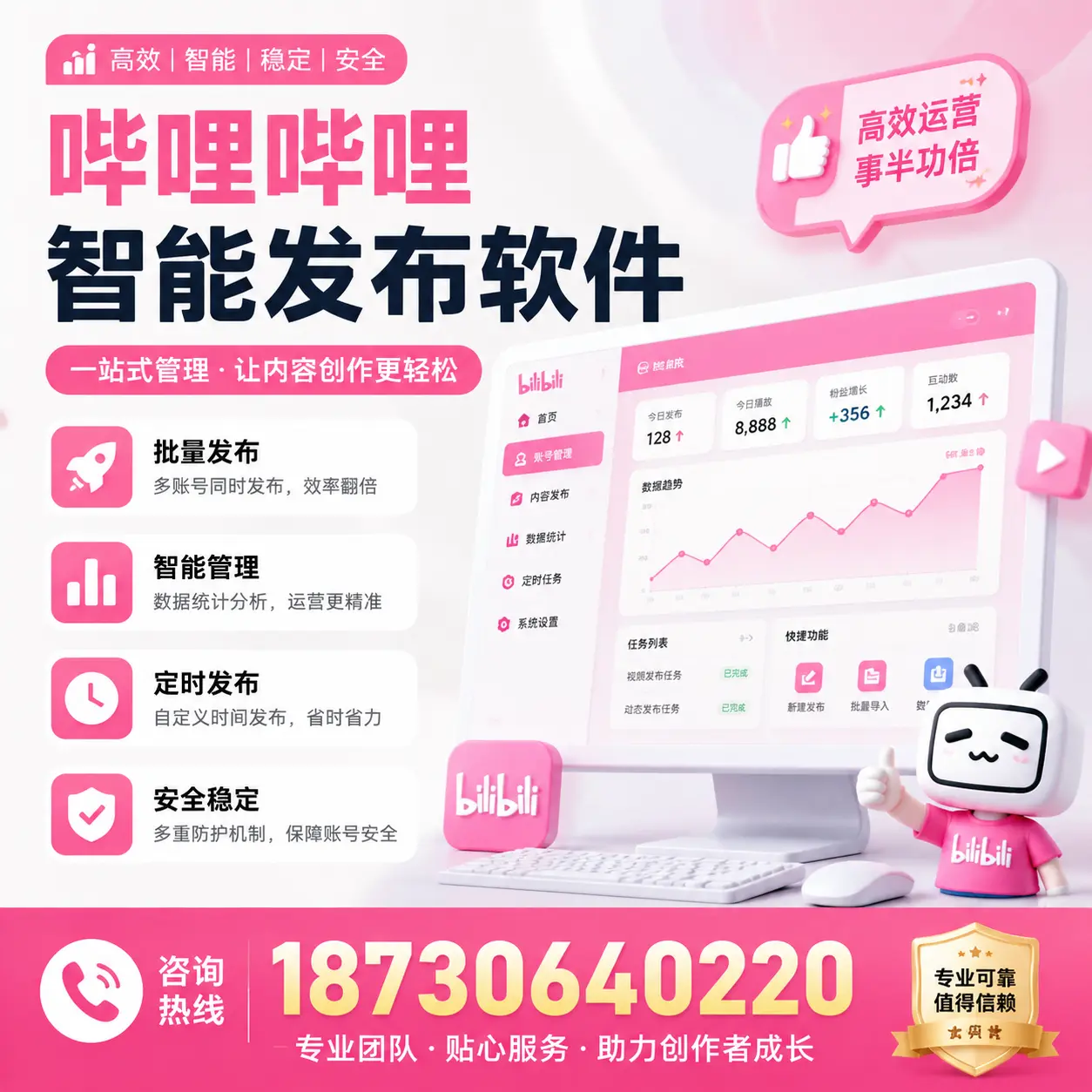 如何评估哔哩哔哩智能发布软件的ROI？南通 企业必读
